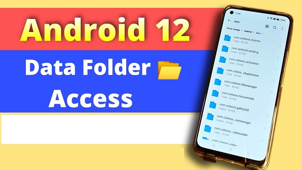 Access Android Data Folder in Android 12