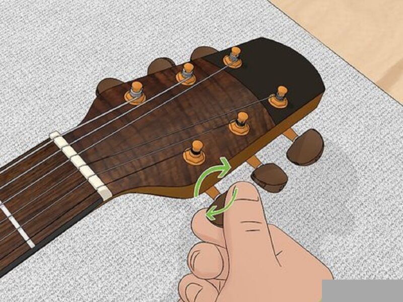 How to change guitar strings